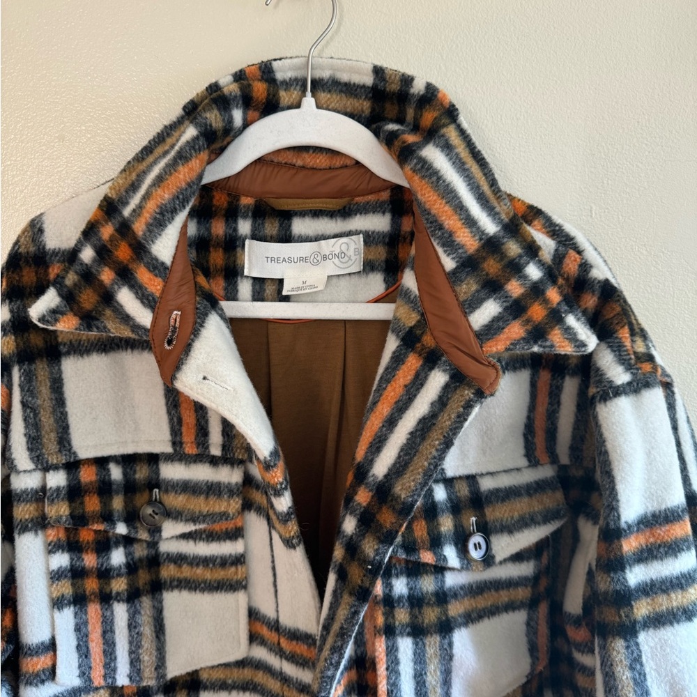 Treasure And Bond Plaid Shacket - image 6